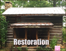 Historic Log Cabin Restoration  Elliott County, Kentucky